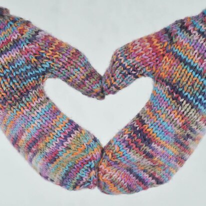 Shall We Mitts Full and Fingerless - Worsted