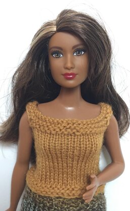 Curvy Barbie Tank Top ALL Sizes