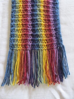 Striped Lima Scarf