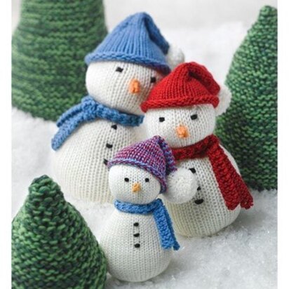 1285K - Snowflakes - Decorations Knitting Pattern for Christmas in