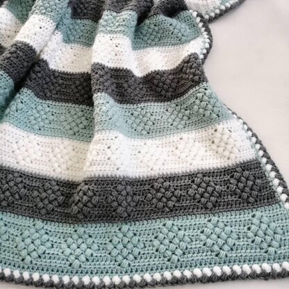 Diamond Bobble Blanket