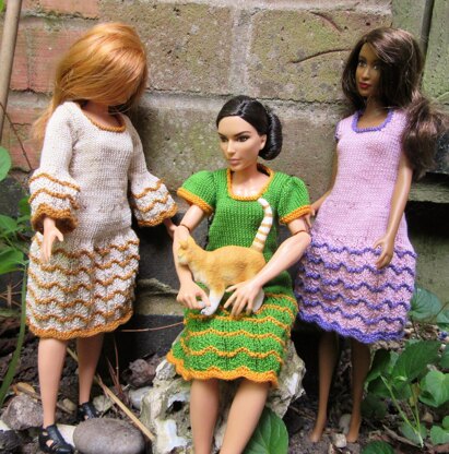 1:6th scale Wavy Dress