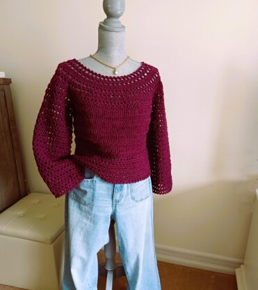 Elements Cropped Sweater