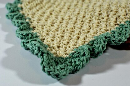 Scalloped Edge Dishcloth