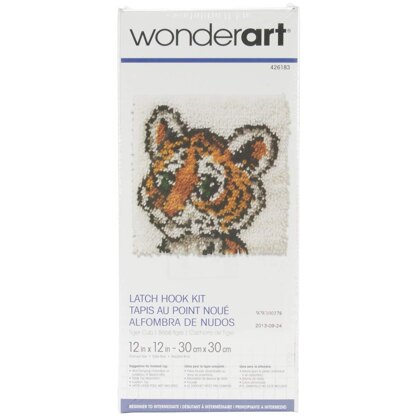 Wonderart Tiger Cub Latch Hook Kit