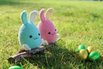 Easter bunny egg amigurumi