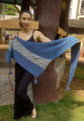 Diamante Shawl