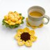 Sunflower Coaster Set