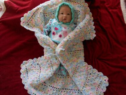 Fairy Spring Baby Blanket