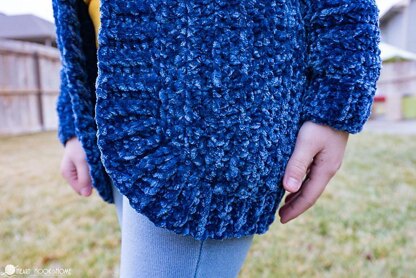 Velvet Cardi for Kids