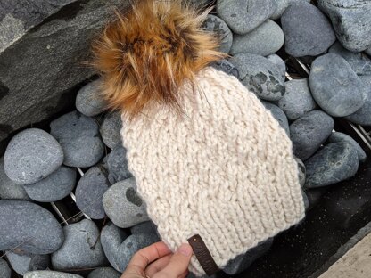 Nautical Super Bulky Knit Hat