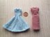 1:12th scale Ladies dresses and boleros set c. 1950