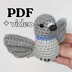 Crochet Pigeon Amigurumi Pattern, Crochet Bird Pattern