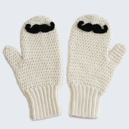 Mustache Mitts