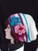 777 Knit Slouchy Hat and Flowers