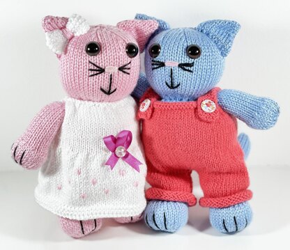 Kitten knitting pattern 19071