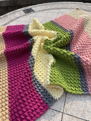 "Colors and Cuddles" Baby Blanket