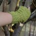 Green Fingers Fingerless Mitts