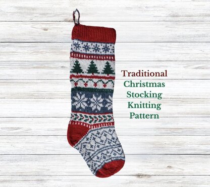Traditional Christmas Stocking
