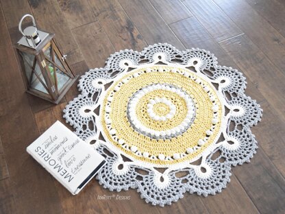 Retro Doily Rug