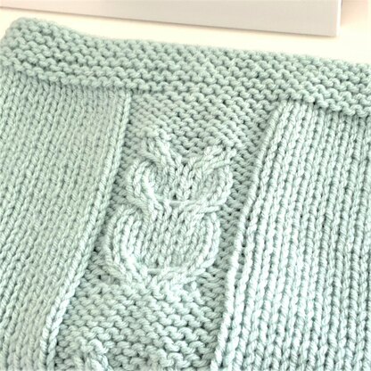 “Family of Owls” Baby Blanket/Throw