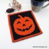 Halloween Pumpkin Potholder