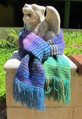 Noro Striped Scarf