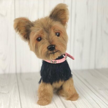 Yorkshire Terrier (yourkie) dog crochet