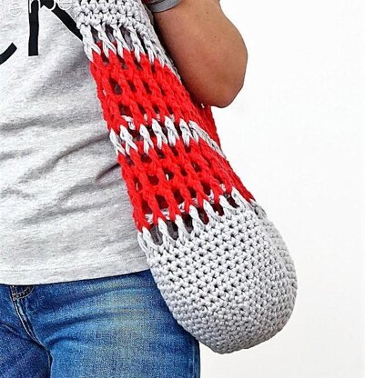 Crochet Tote Beach Bag Pattern