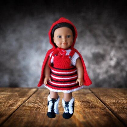 American Girl Little Red Riding Hood Costume