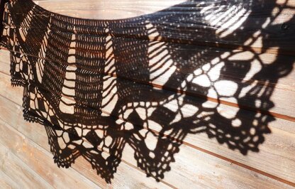 Open Spaces shawl