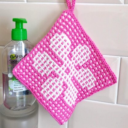 Flower Washcloth