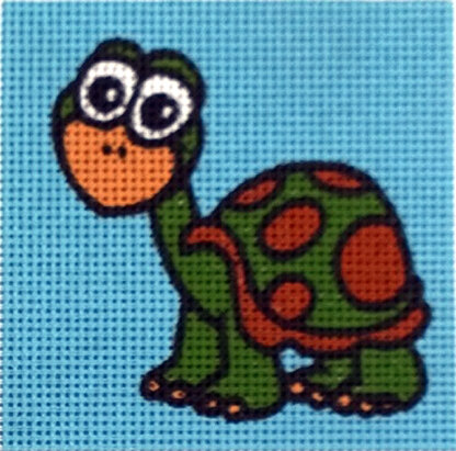 Gobelin-L Tortoise Tapestry Canvas - 11cm x 11cm