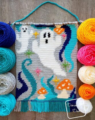 Ghosts of the Blue Lagoon Wall Hanging