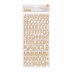 American Crafts Thickers Goodness Alphabet Chipboard Wood (207 Piece)