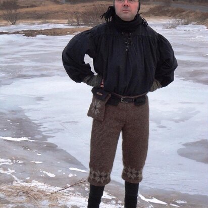 Viking Trousers with Belt Bag