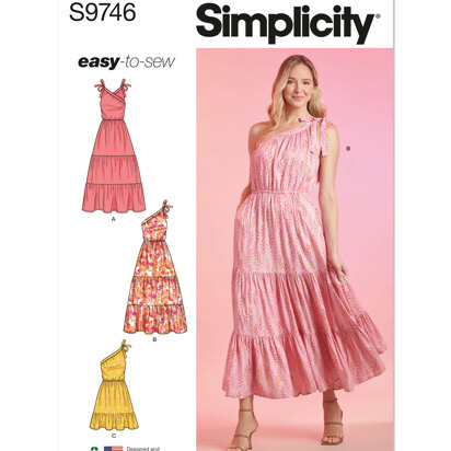 Simplicity Misses' Dresses S9746 - Sewing Pattern