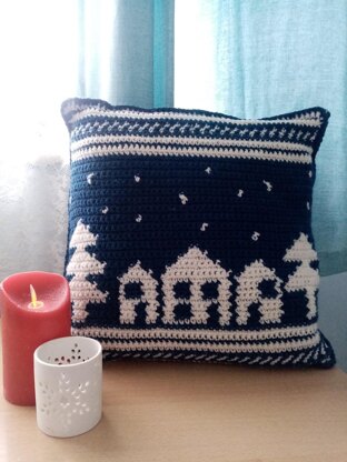 Winter's Night Cushion