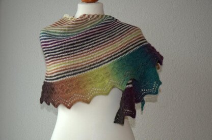 Time for Coffee Shawl