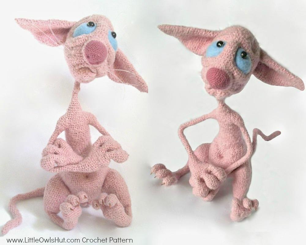 Hairless cat doll online