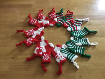christmas stocking ornaments