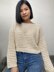 Lacy knitted sweater