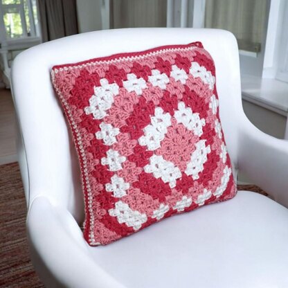 Granny Square Pillow