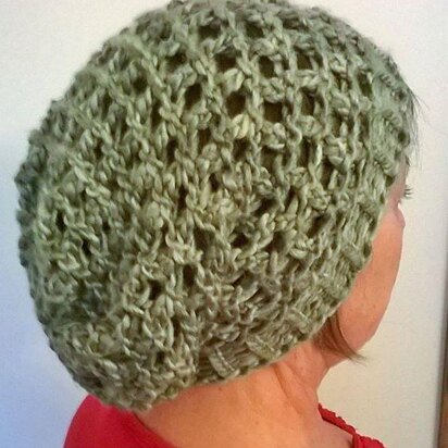 Netted Mesh Slouch Hat