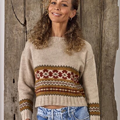 Cropped  Fair isleJumper