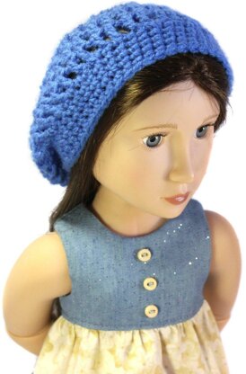 Cozy Winter Beanie for Dolls