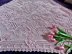 The Language of Tulips Blanket