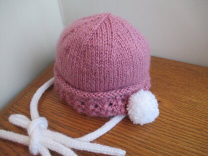 Baby Winter Lacy Beanie