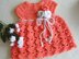 Crochet PATTERN Baby Dress Crochet Christening Dress