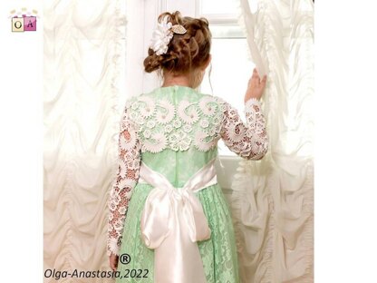 Lace bolero for girls